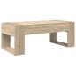 Preview: Couchtisch Sonoma-Eiche 110 x 50 x 41 cm Holzwerkstoff