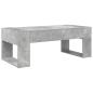 Preview: Couchtisch Beton Grau 110 x 50 x 41 cm Holzwerkstoff