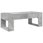 Preview: Couchtisch Beton Grau 110 x 50 x 41 cm Holzwerkstoff