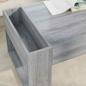 Preview: Couchtisch Graues Sonoma 110 x 50 x 41 cm Holzwerkstoff