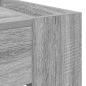 Preview: Couchtisch Graues Sonoma 110 x 50 x 41 cm Holzwerkstoff