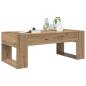 Preview: Couchtisch Artisan-Eiche 110 x 50 x 41 cm Holzwerkstoff