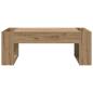 Preview: Couchtisch Artisan-Eiche 110 x 50 x 41 cm Holzwerkstoff