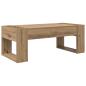 Preview: Couchtisch Artisan-Eiche 110 x 50 x 41 cm Holzwerkstoff