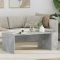 Preview: ARDEBO.de - Couchtisch Beton Grau 95 x 50 x 34 cm Holzwerkstoff