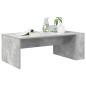 Preview: Couchtisch Beton Grau 95 x 50 x 34 cm Holzwerkstoff
