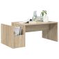 Preview: Couchtisch Sonoma-Eiche 90 x 45 x 35 cm Holzwerkstoff