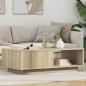 Preview: ARDEBO.de - Couchtisch Sonoma-Eiche 95 x 55 x 31 cm Holzwerkstoff