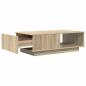 Preview: Couchtisch Sonoma-Eiche 95 x 55 x 31 cm Holzwerkstoff