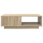 Preview: Couchtisch Sonoma-Eiche 95 x 55 x 31 cm Holzwerkstoff