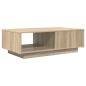 Preview: Couchtisch Sonoma-Eiche 95 x 55 x 31 cm Holzwerkstoff