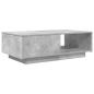 Preview: Couchtisch Beton Grau 95 x 55 x 31 cm Holzwerkstoff