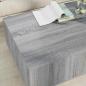 Preview: Couchtisch Graues Sonoma 95 x 55 x 31 cm Holzwerkstoff