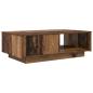 Preview: Couchtisch mit Schubladen Altholz 95 x 55 x 31 cm Holzwerkstoff