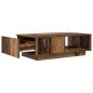 Preview: Couchtisch mit Schubladen Altholz 95 x 55 x 31 cm Holzwerkstoff