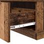 Preview: Couchtisch mit Schubladen Altholz 95 x 55 x 31 cm Holzwerkstoff