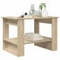 Preview: Couchtisch Sonoma-Eiche 72 x 50 x 50 cm Holzwerkstoff