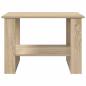 Preview: Couchtisch Sonoma-Eiche 72 x 50 x 50 cm Holzwerkstoff