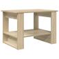 Preview: Couchtisch Sonoma-Eiche 72 x 50 x 50 cm Holzwerkstoff