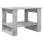 Preview: Couchtisch Beton Grau 72 x 50 x 50 cm Holzwerkstoff
