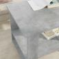 Preview: Couchtisch Beton Grau 72 x 50 x 50 cm Holzwerkstoff