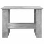 Preview: Couchtisch Beton Grau 72 x 50 x 50 cm Holzwerkstoff