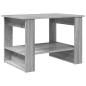 Preview: Couchtisch Graues Sonoma 72 x 50 x 50 cm Holzwerkstoff