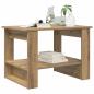 Preview: Couchtisch Artisan-Eiche 72 x 50 x 50 cm Holzwerkstoff