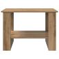 Preview: Couchtisch Artisan-Eiche 72 x 50 x 50 cm Holzwerkstoff