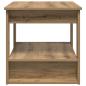Preview: Couchtisch Artisan-Eiche 72 x 50 x 50 cm Holzwerkstoff
