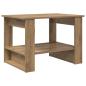Preview: Couchtisch Artisan-Eiche 72 x 50 x 50 cm Holzwerkstoff
