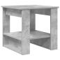 Preview: Couchtisch Beton Grau 51 x 50 x 50 cm Holzwerkstoff