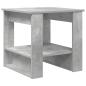 Preview: Couchtisch Beton Grau 51 x 50 x 50 cm Holzwerkstoff