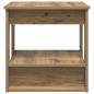 Preview: Couchtisch Artisan-Eiche 51 x 50 x 50 cm Holzwerkstoff