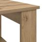 Preview: Couchtisch Artisan-Eiche 51 x 50 x 50 cm Holzwerkstoff