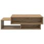 Preview: Couchtisch Artisan-Eiche 105 x 50 x 32,5 cm Holzwerkstoff
