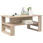 Preview: Couchtisch Sonoma-Eiche 90 x 50 x 40 cm Holzwerkstoff
