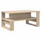 Preview: Couchtisch Sonoma-Eiche 90 x 50 x 40 cm Holzwerkstoff
