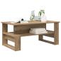 Preview: Couchtisch Artisan-Eiche 90 x 50 x 40 cm Holzwerkstoff