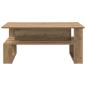 Preview: Couchtisch Artisan-Eiche 90 x 50 x 40 cm Holzwerkstoff