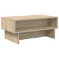 Preview: Couchtisch Sonoma-Eiche 80 x 46 x 35 cm Holzwerkstoff