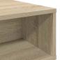 Preview: Couchtisch Sonoma-Eiche 80 x 46 x 35 cm Holzwerkstoff