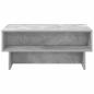 Preview: Couchtisch Beton Grau 80 x 46 x 35 cm Holzwerkstoff