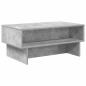 Preview: Couchtisch Beton Grau 80 x 46 x 35 cm Holzwerkstoff