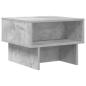 Preview: Couchtisch Beton Grau 48 x 46 x 35 cm Holzwerkstoff