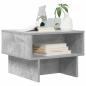 Preview: Couchtisch Beton Grau 48 x 46 x 35 cm Holzwerkstoff