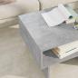 Preview: Couchtisch Beton Grau 48 x 46 x 35 cm Holzwerkstoff