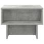 Preview: Couchtisch Beton Grau 48 x 46 x 35 cm Holzwerkstoff