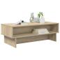 Preview: Couchtisch Sonoma-Eiche 100 x 46 x 35 cm Holzwerkstoff