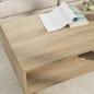 Preview: Couchtisch Sonoma-Eiche 100 x 46 x 35 cm Holzwerkstoff
